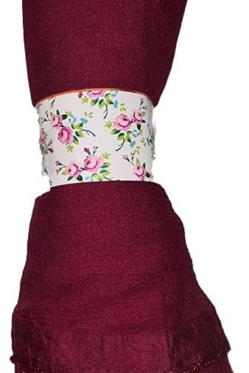 Women’s Premium Chiffon Solid Dupatta With. Border Work