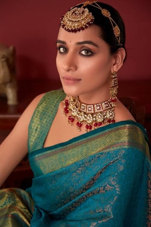 kanjivaram banarasi silk saree for Patola festival Wedding silk with rich pallu Design sarees for women with blouse piece
