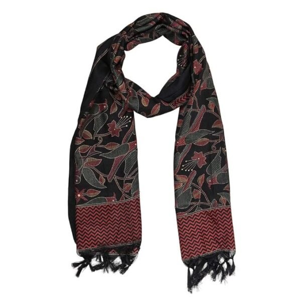 Women's Printed Art Silk Dupatta - Image 2