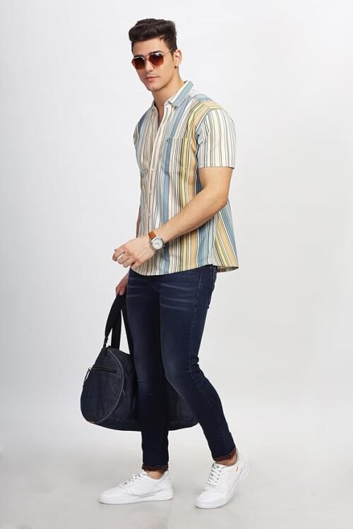 Trendy Regular Fit Printed Causal Shirt for Men
