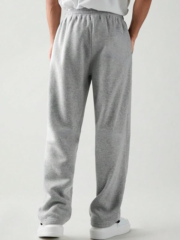 Men's/Unisex || Open Bottom || Stretchable || Drawstring Bottom Drawstring Pure Cotton Stretchable Baggy Jogger Pants - Image 3