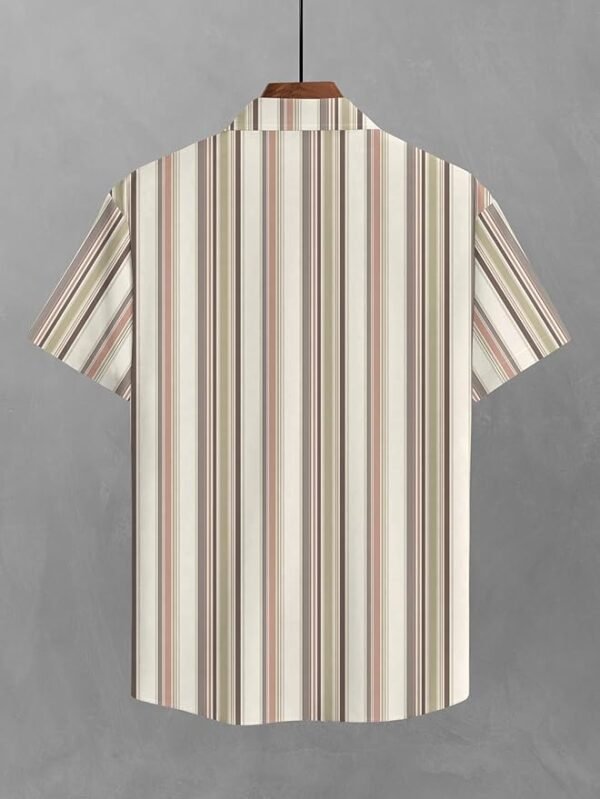 Trendy Regular Fit Printed Causal Shirt for Men - Image 2