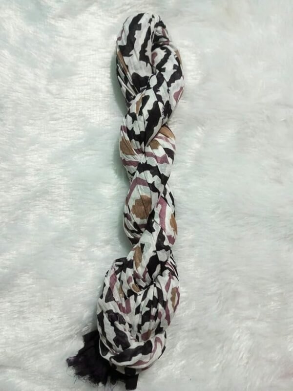 NEW PRINT PURE COTTON DUPATTA 2.25 MTR WOMEN - Image 3