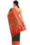 Silk Sarees Women's Kadiyal Soft Silk Maharani Paithani Saree With Blouse Piece