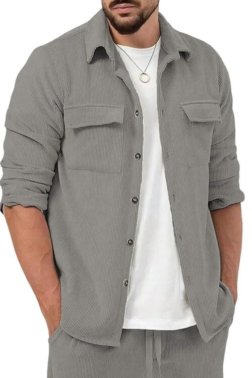 Casual Regular Fit Shirt for Men|| Regular Fit Shirt for Men|| Men Stylish Regular Fit Shirt (Rib-Regular Fit Shirt)