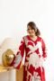 Women's Rayon Viscose Straight Printed Kurta with Palazzo