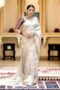 Women's Pure Kanjivaram Soft Silk Saree Banarasi Style Sarees For Wedding With Blouse Piece