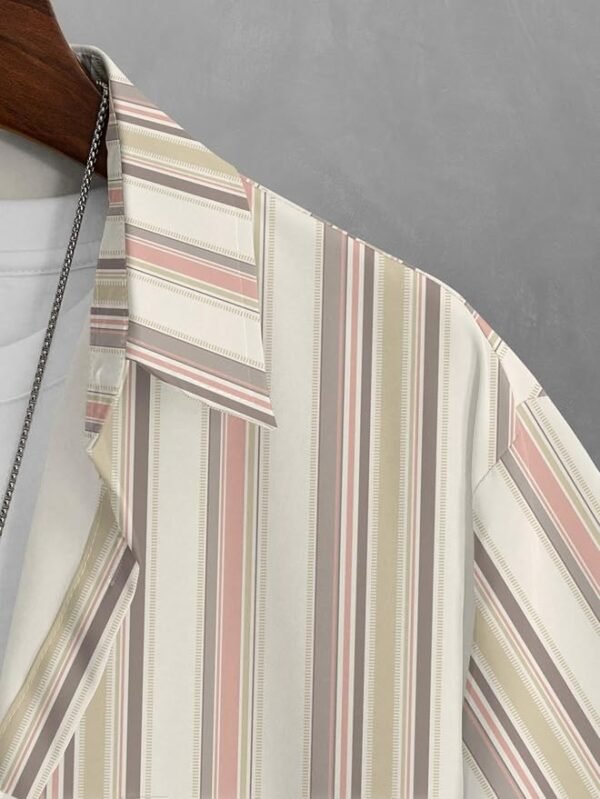 Trendy Regular Fit Printed Causal Shirt for Men - Image 4