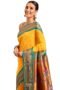 Varkala Silk Sarees Women's Paithani Soft Silk Kadiyal Maharani Saree With Blouse Piece