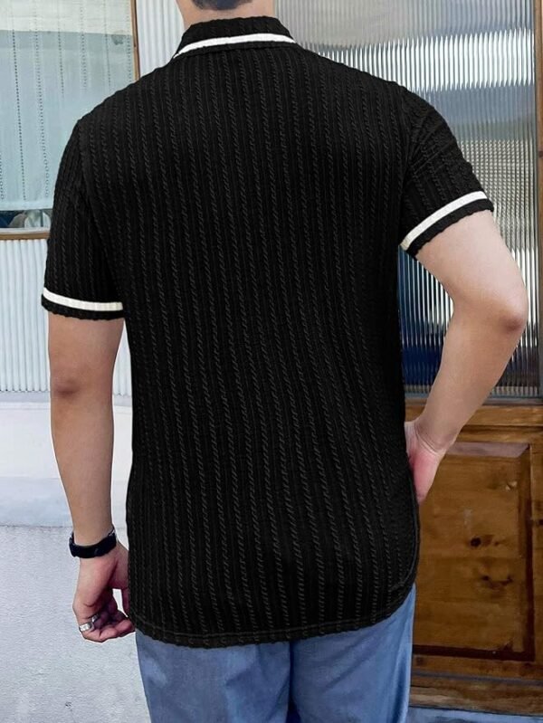 T-Shirt for Men | Plain T Shirt | Casual T Shirt for Men | Men T Shirt | Men T Shirts Stylish Latest | Half Sleeve T Shirt - Image 4