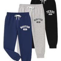 Kuchipoo Boys Regular Fit Track Pants - Pack of 3