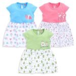 cotton baby girl dress soft material comfort dress