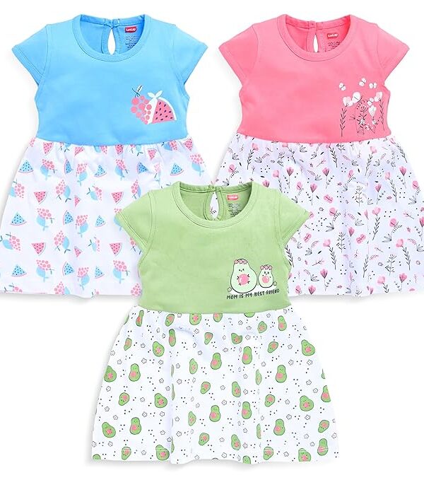 cotton baby girl dress soft material comfort dress