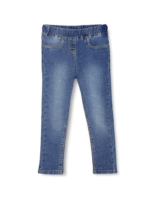 Symbol Girls Cotton Rich Stretchable Jogger Jeans | Elasticated Waistband | Jeggings | Age 2-12 Years