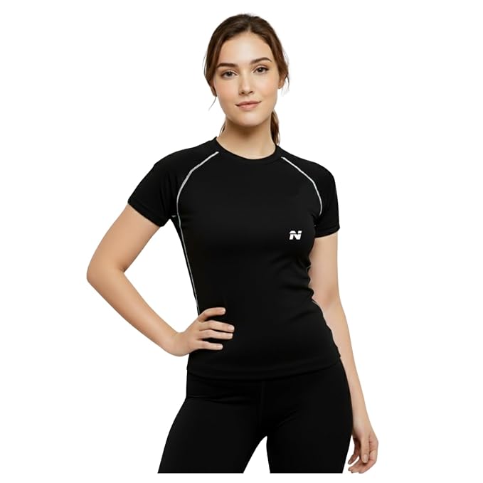 Women’s Long Sleeve Compression T-Shirt for Gym, Running, Yoga & Sports WearWomen’s Long Sleeve Compression T-Shirt for Gym, Running, Yoga & Sports Wear