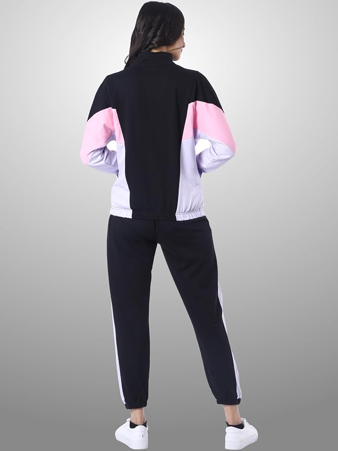 Sports Zipper Running Summer Track Suit | Gym Wear For Women Set | Track Suit For Women | Yoga | Trekking | Gym Tshirt and Pants | Summer Jacket | Tracksuit - Image 2