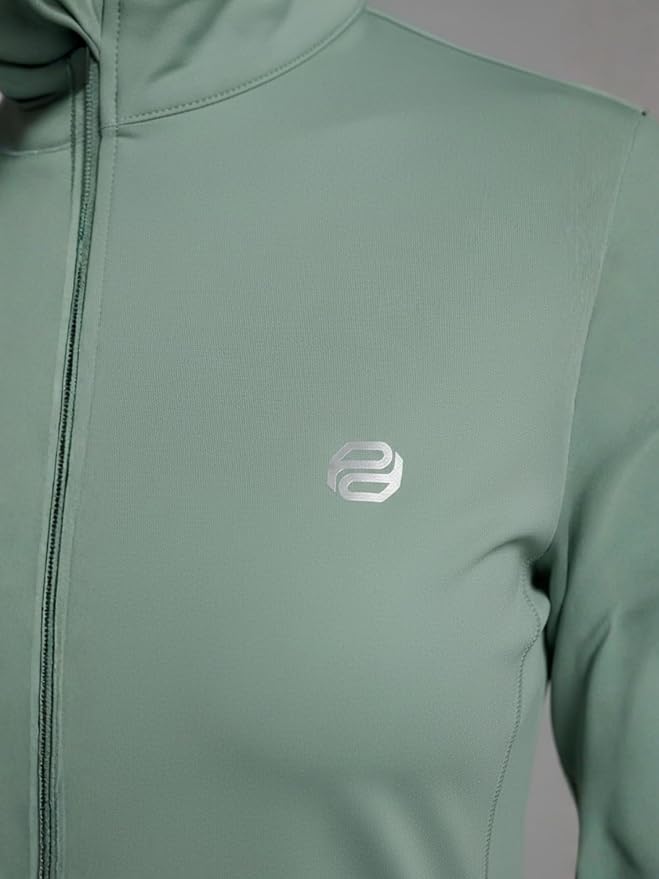 Women's Jacket | Slim Fit | Thumb Hole Open Sleeve | With zipper | Perfect for workout - Image 4