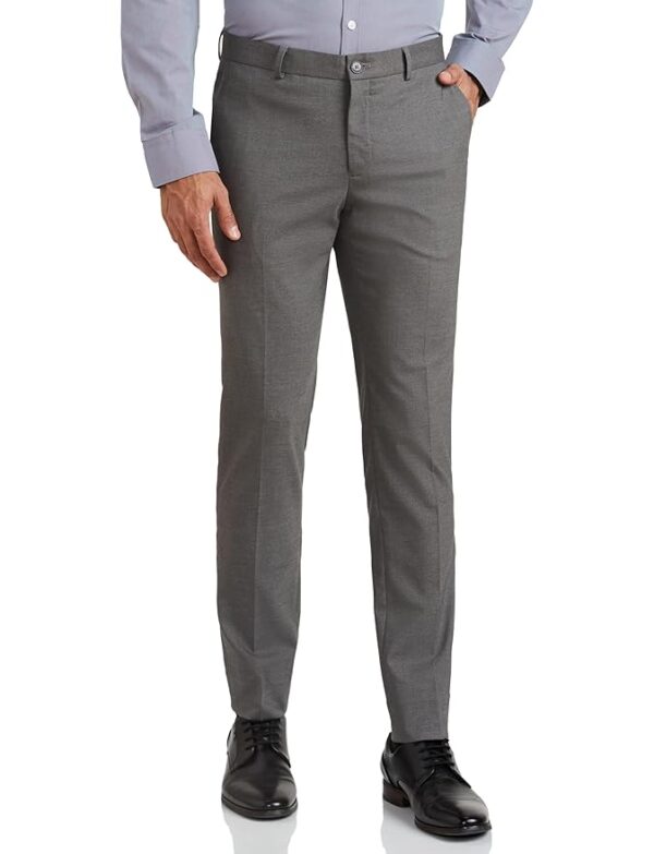 Symbol Men's Stretchable Formal Pants | Trousers (Slim Fit)