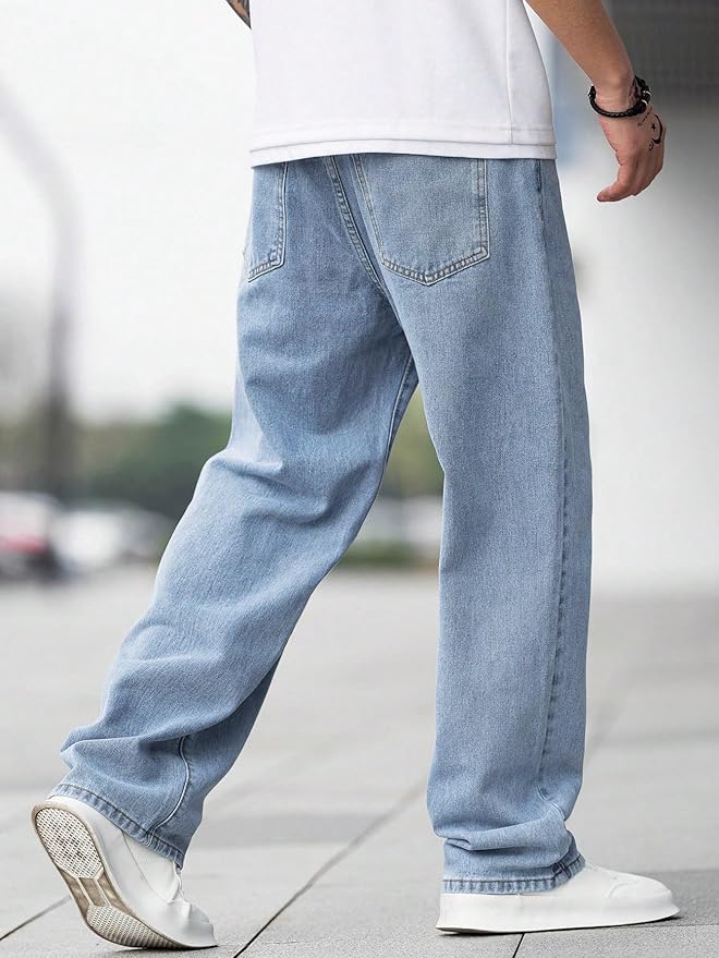 Mens Regular Fit|Classic Design with Stylish Look |Day Comfort|Mide Rise Strachable Jeans - Image 3