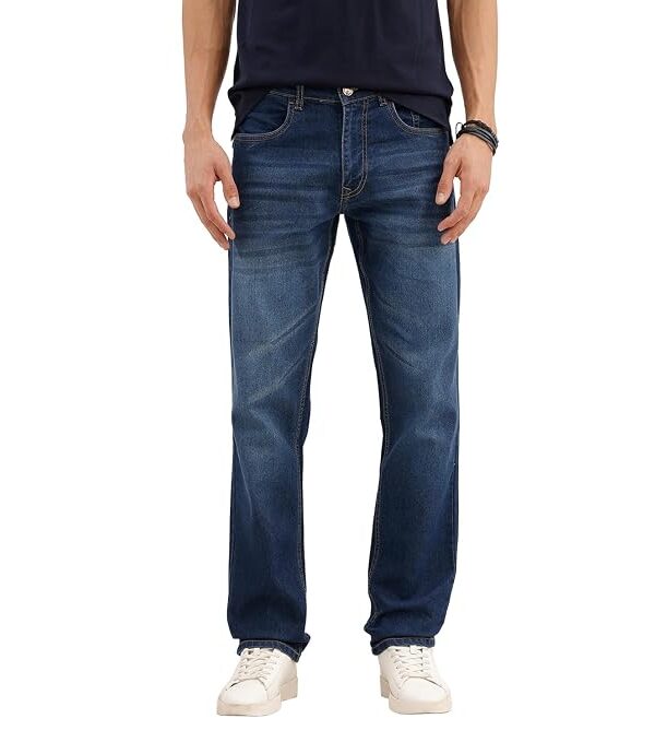 Men's Regular Fit Jeans | Mid Rise | Jeans for Man